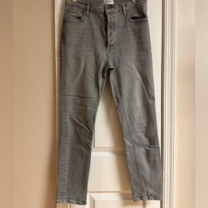 Agolde Light Grey Wash Jeans Skinny/Ankle Cut